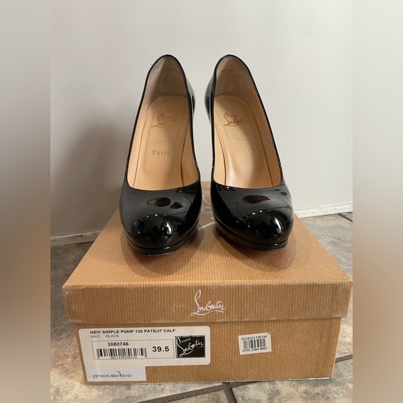 Christian Louboutin New Simple Pump 120 Patent Calf - Picture 4 of 4
